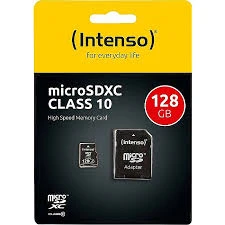 Memorijska kartica microSDXC Intenso 128GB Class10 3413491 + adapter