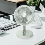 Ventilator HEINNER HMF-LC4000GR, 5W, 4000mAh, type-C, sklopivi – slika 2