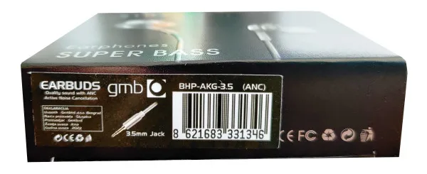 Gembird mP3 slušalice sa mikrofonom + volume kontrol (1x3,5mm) ANC (BHP-AKG-3.5)