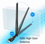 Cudy WU1400 AC1300 USB 3.0 Wi-Fi adapter sa antenom