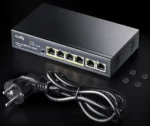 Cudy FS1006P 6-Port 10/100M PoE+ Switch, 60W internal max 32W/PoE, UPLINK, 250m (alt.PFS3006-4ET-60) - Slika 2