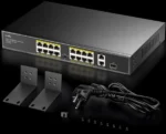 Cudy FS1018PS1 PoE+ svič, 16 PoE portova + gigabitni uplink - Slika 2
