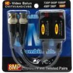 Gembird BNC pasivni video balun do 8 megapiksela cena je za Par (BALUN-CA10)