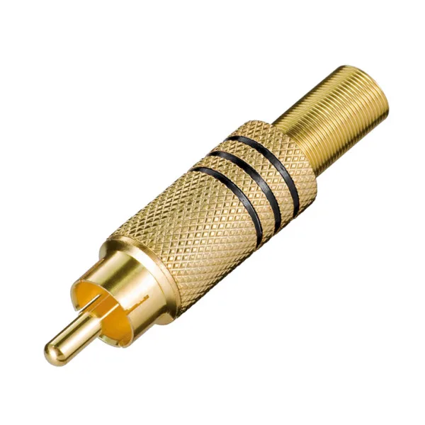 RCA utikac RCA11G Metalni, pozlaæeni RCA utikaè