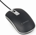 MUS-4B-06-BS Gembird Opticki mis 800-1200Dpi 4-button 99mm black/silver USB - Slika 3