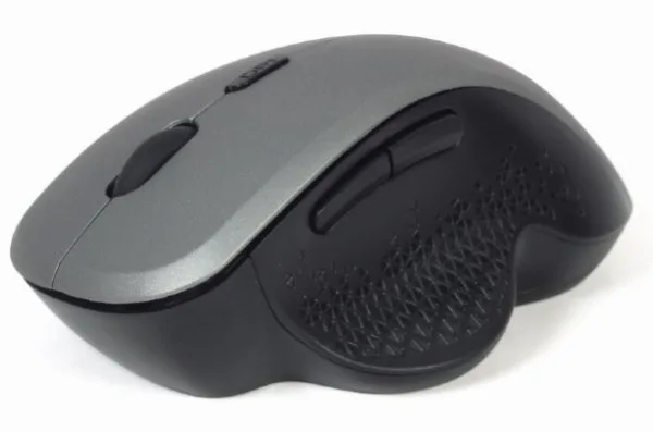 Gembird Bežični miš 2,4GHz opticki USB 6-button 800-1600Dpi black-spacegrey 112mm (MUSW-6B-02-BG)