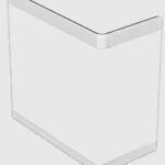 Corsair FRAME 4500X Replacement Glass Panel, Front, Left, Black CC-8901050