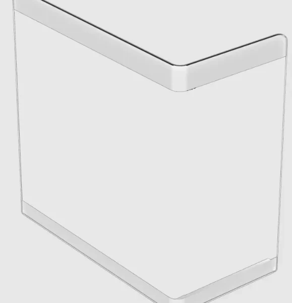 Corsair FRAME 4500X Replacement Glass Panel, Front, Left, Black CC-8901050