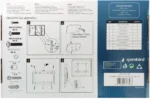 WM-42F-05 * Gembird fiksni VESA max 20x20cm 15-42 max 25kg (219) - Slika 4