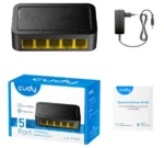 Cudy FS105D LAN 5-Port 10/100 Switch auto-negotiation RJ45 ports - Slika 3
