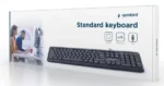 KB-U-103 ** Gembird Standardna tastatura US layout black USB A (288) - Slika 5
