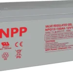 NPP NPG12V-150Ah, GEL BATTERY, C20=150AH, T16, 485 172 240 240, 38,5KG, Light grey