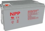NPP NPG12V-65Ah, GEL BATTERY, C20=65AH, T14, 350 168 179 179, 18,3KG, Light grey – slika 2