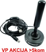 GMB-533USB **Gembird Antena sobna/spoljna sa pojacalom, UHF, dobit 21dB, visina 15cm, USB, 5m (455) - Slika 5