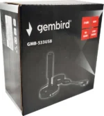 GMB-533USB **Gembird Antena sobna/spoljna sa pojacalom, UHF, dobit 21dB, visina 15cm, USB, 5m (455) - Slika 2