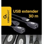 Gembird USB extender radi sa CAT5e ili CAT6 LAN kablom, 30m (UAE-30M)