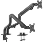 Gembird Podesivi dupli stoni držač za monitor, tilt,17-27 max.2x8kg FO (MA-DA2-02)