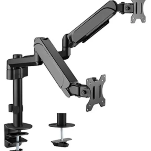 Gembird Podesivi dupli stoni držač za monitor, tilt,17-32 max.2x9kg (MA-DA2P-01)