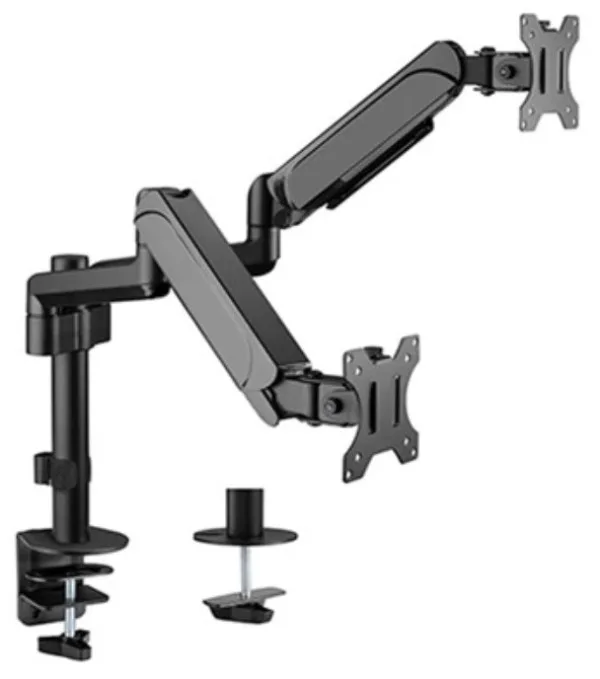 Gembird Podesivi dupli stoni držač za monitor, tilt,17-32 max.2x9kg (MA-DA2P-01)