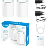Cudy M1300 AC1200 gigabitni mesh sistem, 2 uređaja