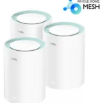 Cudy M1300 3-pack AC1200 Dual Band 2.4Ghz+5Ghz WiFi MESH, GiGABIT, 4x Antena 16MB/128DDR