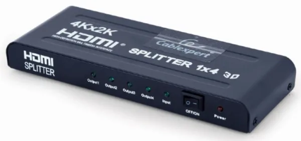 Gembird HDMI spliter aktivni 1 na 4 port-a (DSP-4PH4-02)