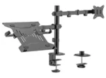 MA-DA-03 Gembird Podesivi stoni drzac za monitor tilt, 17-32 max.9kg + nosac za laptop - Slika 6