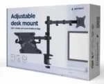 MA-DA-03 Gembird Podesivi stoni drzac za monitor tilt, 17-32 max.9kg + nosac za laptop - Slika 5