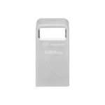 Kingston DataTraveler Micro USB memorija, 128 GB, USB 3.2 Gen 1, srebrna