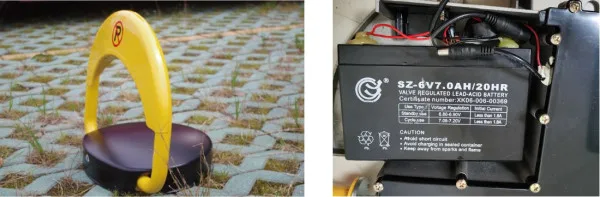 Gembird Automatska parking rampa, barijera za parking mesto + daljinski (SMART-PARKING-LOCK-EF-PL210)