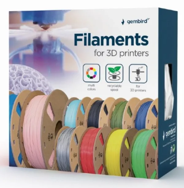 Mat PLA Filament za 3D štampač 1.75mm, kotur 1KG, Pink (3DP-PLA-01-MTP)