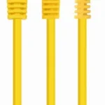 Gembird Mrezni kabl, CAT6 UTP Patch cord 0.25m yellow (PP6U-0.25M/Y)