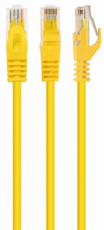 Gembird Mrezni kabl, CAT6 UTP Patch cord 0.25m yellow (PP6U-0.25M/Y)