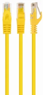 Gembird Mrezni kabl, CAT6 UTP Patch cord 0.5m yellow (PP6U-0.5M/Y) - Slika 2