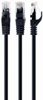 Gembird Mrezni kabl, CAT6 UTP Patch cord 3m black (PP6U-3M/BK)