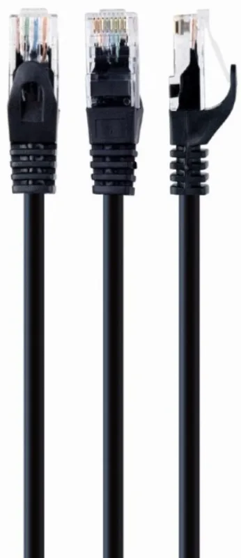 54181 Gembird Mrezni kabl, CAT6 UTP Patch cord 3m black (PP6U-3M/BK)