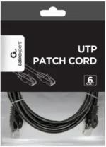 PP6U-3M/BK Gembird Mrezni kabl, CAT6 UTP Patch cord 3m black - Slika 2