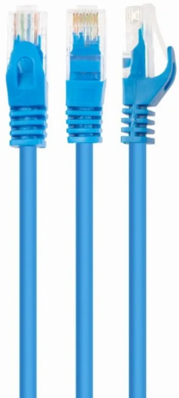 Gembird Mrezni kabl, CAT6 UTP Patch cord 0.25m blue (PP6U-0.25M/B)