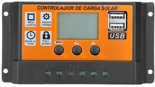GMB MPPT automatski solarni kontroler punjenja baterije100A/50A/30A/20A/10A LCD Dual (SOL-CONTROL30AO)