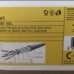 Gembird FTP cat5E Indoor, solid 24AWG, 0,51mm PREMIUM CCA kotur pun presek 305m (FPC-5270E-SOL)