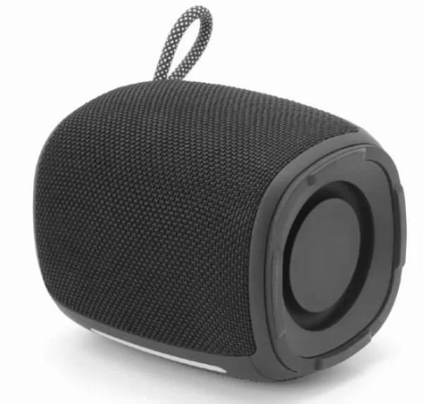 Gembird Portable RGB LED Bluetooth speaker 5W, BT, FM, TF, USB, Handsfree, black (SPK-BT-LED-03-BK)