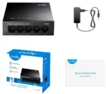Cudy GS105 gigabitni svič sa 5 portova, metalni, V4.0 - Slika 2