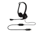Logitech PC960 USB crne slušalice sa mikrofonom - Slika 3