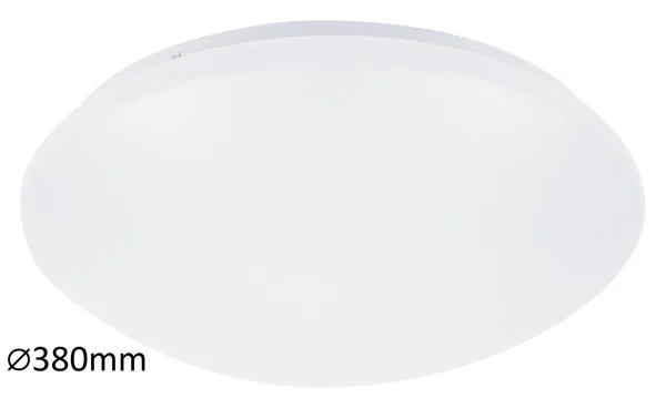Lucas plafonjera LED 24W, 4000K, 38cm bela IP20