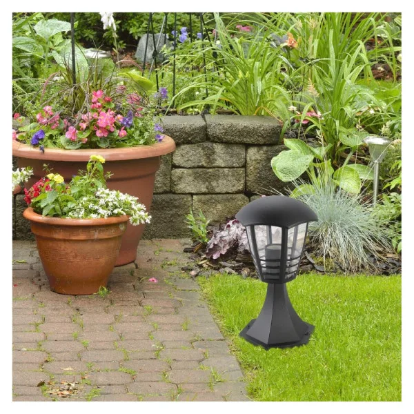 Marseille spoljna podna lampa E27 60W IP44 crna
