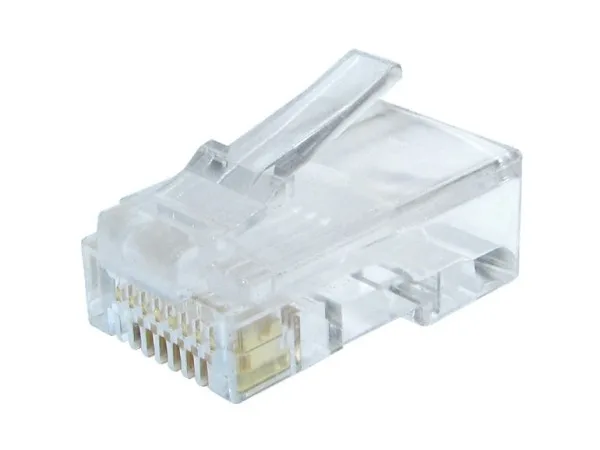 Gembird CAT6 UTP Modular plug 8P8C 30u gold plated RJ45, 50 u pak /CENA PO PAKOVANJU (LC-8P8C-002/50)