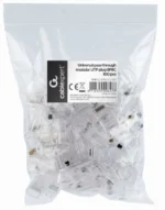 Gembird Universal pass-through modular CAT5 UTP plug 8P8C, 100u pak /CENA PO PAKOVANJU (LC-PTU-01/100) - Slika 2
