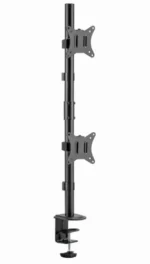MA-D2-02 Gembird Podesivi vertikalni stoni drzac za dva monitora, tilt, 17-32 max.2x9kg - Slika 5