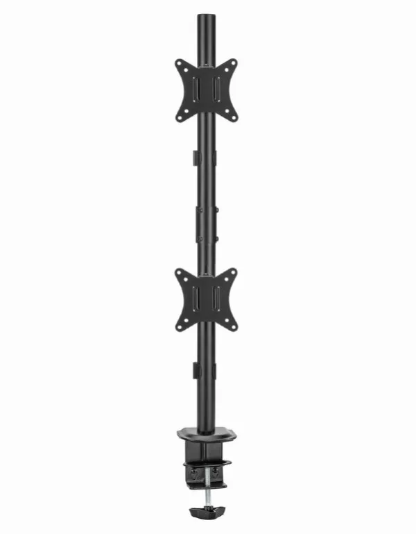 Gembird Podesivi vertikalni stoni držač za dva monitora, tilt, 17-32 max.2x9kg (MA-D2-02)