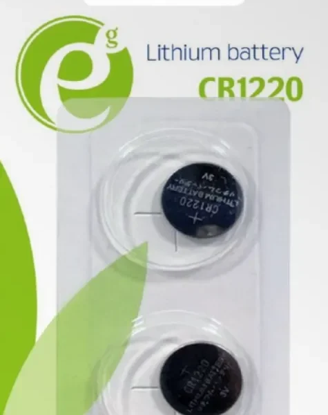 ENERGENIE CR1220 Lithium button cell battery 3V PAK2 (cena po kom.) (EG-BA-CR1220-01)